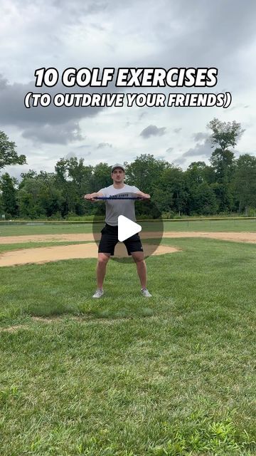 Jacob “Golf fitness professional” on Instagram: "Outdrive your friends part 3! 🏌️‍♂️ • Here are 10 more golf specific exercises that you can add to your workout program. These exercises are a combination of mobility, strength and power. Training for golf requires a specific type of of training. Doing these exercises will not only increase your distance off the tee, but will also improve your swing consistency. Some of your swing flaws could be related to muscle imbalances. Give these golf exercises a try today!  #golfworkout #golfmobility #golffitness #golf #golfswing #golfexercise #golftips #pgatour" Golf Strength Training, Golf Stretching, Golf Fitness, Power Training, Muscle Imbalance, Golf Exercises, Workout Program, Golf Training, Pga Tour