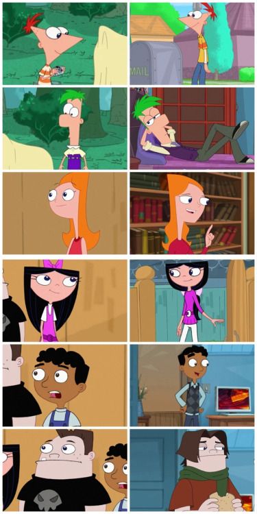 Everyone looks great BUT CANDACE. WHY OMG HER CHIN WHAT IS THIS WHAT HAPPENED Phineas And Ferb Grown Up, Buford X Baljeet, Phineas And Ferb Characters, Phineas And Ferb Memes, Phineas And Isabella, Harry Potter Twilight, Teen Wolf Stydia, Phineas E Ferb, Bendy Y Boris