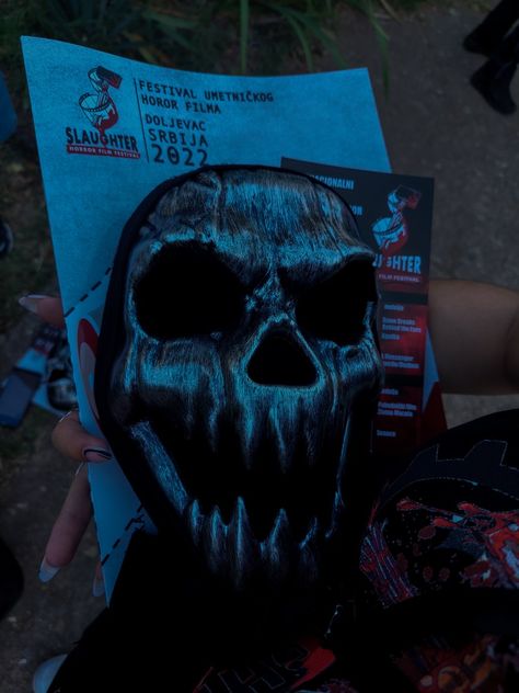 scary mask, volunteering, festival, aesthetic picture Scary Mask Aesthetic, Skull Mask Aesthetic, Jeremy Core, Archer Aesthetic, Mask Guy, Festival Aesthetic, Mask Aesthetic, Monster Mask, Scary Mask