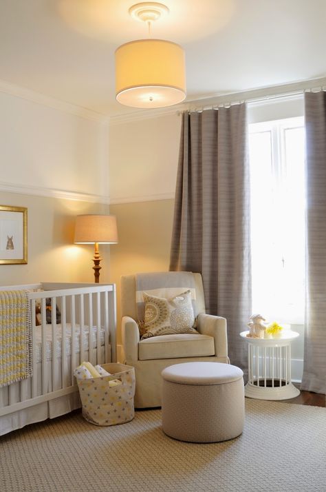 Gender Neutral Bedroom Kids, Neutral Nursery Rooms, Gender Neutral Nursery Design, Nursery Design Neutral, Gender Neutral Kids Room, Neutral Nurseries, Nursery Layout, Childrens Curtains, Neutral Kids Room