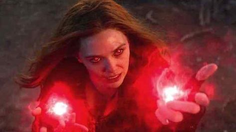 Marvel Gif, Lady Loki, Elizabeth Olsen Scarlet Witch, Scarlet Witch Marvel, Scarlett Witch, Magic Aesthetic, Wanda And Vision, Wanda Maximoff, Marvel Women