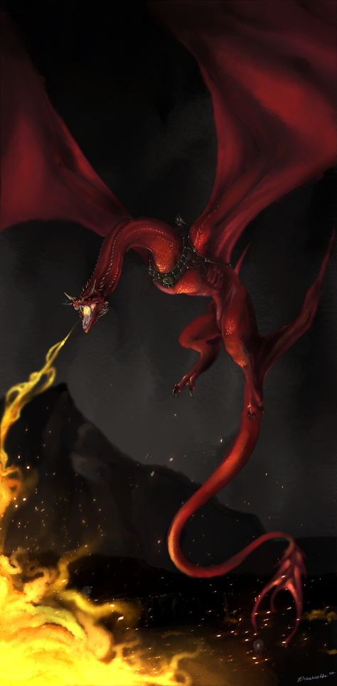 Targaryen Dragons Art, Wyvern Wallpaper, Caraxes Dragon Fanart, Fire Wyrm, House Of The Dragon Caraxes, The Stepstones, House Of The Dragon Dragons, Caraxes Dragon, Wyrm Dragon