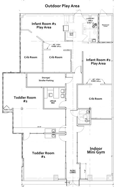 kitchen floor plans docstoc Daycare Layout Floor Plans, Daycare Building Plans, Daycare Center Layout, Daycare Flooring, Daycare Floor Plans, Daycare Layout, Classroom Floor Plan, Infant Room Daycare, School Floor Plan