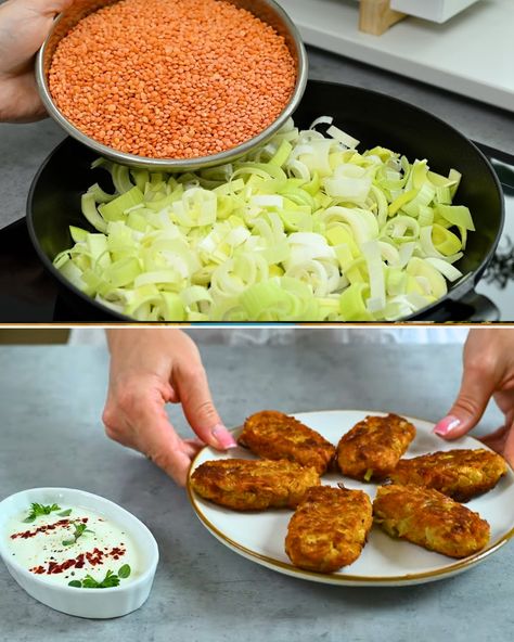 Red Lentil Patties Recipe - Greenku Recipes Lentil Patties Recipe, Red Lentil Patties, Lentil Patties, Vegetable Cake, Roast Vegetables, Red Lentils, Patties Recipe, Steamed Vegetables, Lentil Recipes