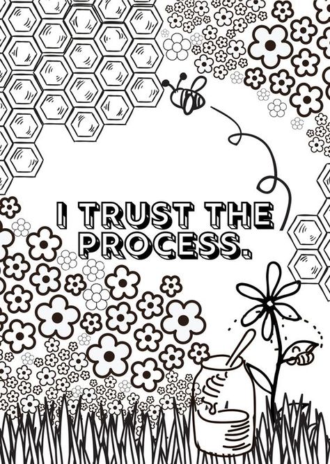 TRUST THE PROCESS | Positive Affirmation Coloring Page | Self-Care| Adult Coloring Book|Therapy Resource| Activity Book Coloring pages #coloringpages Coloring page #coloringpage Adult Coloring pages #adultcoloringpages Coloring pages adult #coloringpagesadult Coloring books #coloringbooks 12.407 Recovery Coloring Pages Free Printable, Therapeutic Coloring Pages, Self Care Coloring Pages, Self Love Coloring Pages, Color Therapy Coloring Pages, Positive Affirmation Coloring Pages, Mindfulness Coloring Pages, Affirmation Coloring Pages, Book Therapy