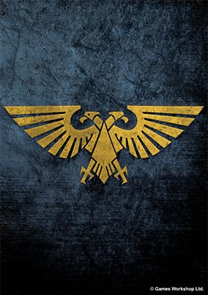 Eagle Logo, Warhammer 40k, Black