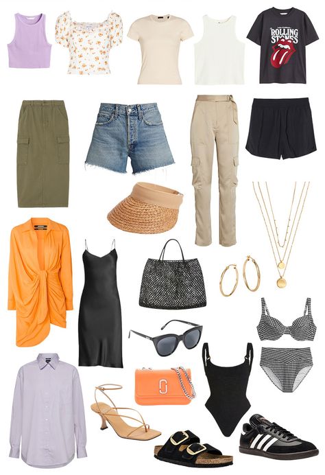 All-Inclusive Packing List All Inclusive Packing List, Beach Vacation Capsule Wardrobe, Vacation Capsule Wardrobe, Mexico Resort, Vacation Capsule, Beach Vacation Outfits, Mexico Resorts, All Inclusive Vacations, Never Again