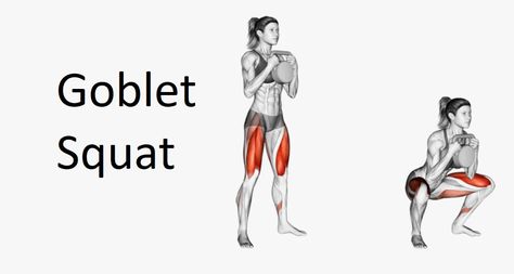 Kettlebell Sumo Squat, Squat Variations, Dumbbell Squat, Lower Body Muscles, Glute Activation, Lateral Lunges, Muscular Endurance, Activities Of Daily Living, Goblet Squat