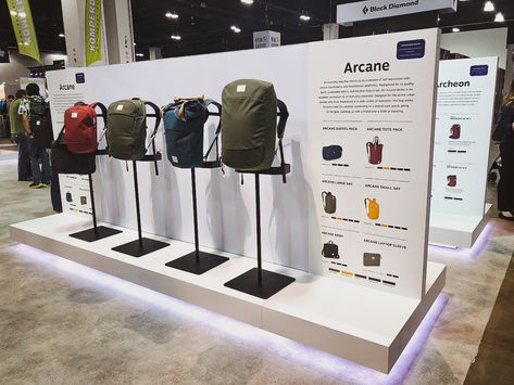 At the young age of 16, Mike Pfotenhauer created his first backpack. Since 1974 every single @ospreypacks product design has passed through his hands. We’re are honored to work with aspirational brands that hold the same values as our company. #ospreypacks #wedoretail #retail #retaildesign #visualmerchandising #brandbuildingpartners #handmade #installation #instalationart #store #storedesign #storefixturedesign Bag Exhibition, Backpack Display, Tradeshow Booth Design, Backpack Store, Handbag Display, Osprey Packs, Visual Merchandising Displays, Trade Show Booth Design, Retail Inspiration