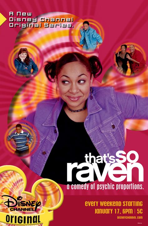 That's So Raven Aesthetic, Kyle Massey, Anneliese Van Der Pol, 2000s Posters, Orlando Brown, 2000s Shows, So Raven, Raven Symone, That's So Raven