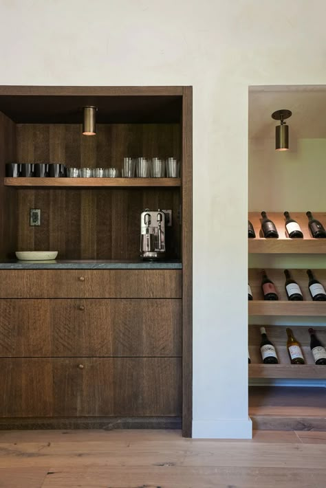 KD Country House: Luxury Stay in Wine Country - Houses for Rent in Dundee, Oregon, United States - Airbnb Hidden Bar Doors, House Wine Bar Design, Mid Century Modern Wet Bar, Wet Bar With Wine Fridge, Drinks Pantry, Bar Alcove, Bar Cabinetry, Built In Bar Cabinet, Dundee Oregon