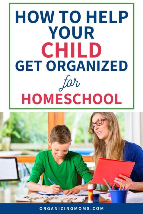 Help your homeschooler get organized while teaching them valuable life skills. How to incorporate executive functioning training, and organization into your homeschool life. #Organizing #Homeschool #organizingmoms Homeschooling Multiple Ages, Christian Homeschool Curriculum, How To Homeschool, How To Start Homeschooling, Homeschool Encouragement, Homeschool Kids, Homeschool Life, Homeschool Printables, Homeschool Help