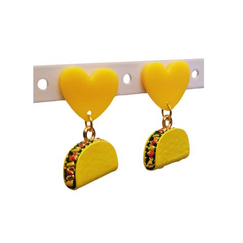 Taco Earrings, Earrings Charms, Taco Lover, Foodie Gifts, Themed Jewelry, Mexican Food, Jewelry Handmade, Unique Earrings, Earrings For Women