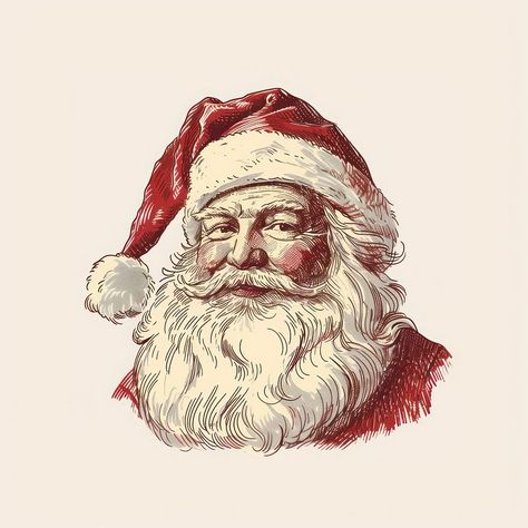 Download free image of Vintage Santa Claus illustration by Pitcha Benrohman about christmas santa, christmas sketch, a christmas santa claus, art, and artwork 15268725 Vintage Santa Illustration, Santa Claus Sketch, Santa Sketch, Vintage Santa Images, Santa Claus Painting, Santa Drawing, Christmas Sketches, Santa Claus Illustration, Santa Claus Drawing