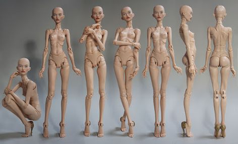 Pose Dolls, Anatomy For Artists, Body Reference Poses, Doll Painting, Sculpting Clay, Body Drawing, Body Reference, Doll Parts, Art Inspiration Painting