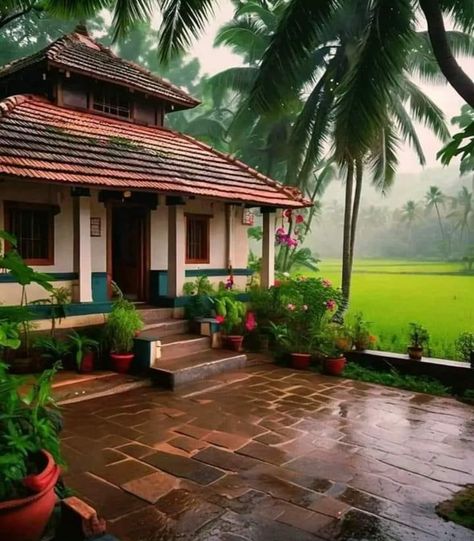 Goa, Small House Design, Kerala, Good Thoughts, Small House, India, Dream House, Home And Garden, House Design