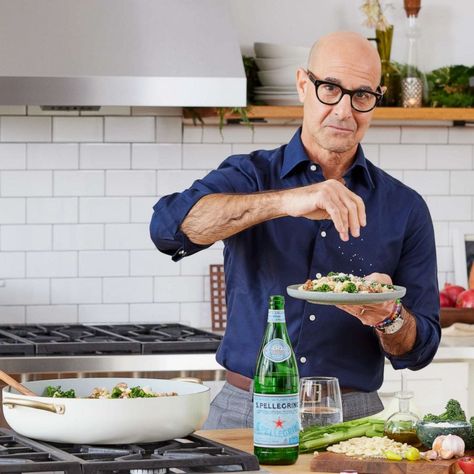 Stanley Tucci Recipes, World Chef, S Pellegrino, Pasta Shop, Stanley Tucci, Pasta Fagioli, Global Food, Pasta Casserole, Homecooked Meals