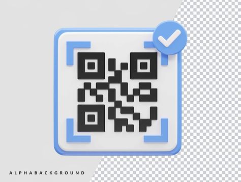 Qr code vector icon illustration 3d rend... | Premium Psd #Freepik #psd #scan-icon #qr-icon #scanner #qrcode Vector Icons Illustration, Star Background, 3d Icons, Psd Icon, 3d Rendering, Icon Illustration, Vector Photo, Vector Icons, Qr Code