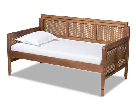 Platform Daybed, Rattan Daybed, Daybed Bedding, Wood Daybed, Studio Furniture, Daybed With Trundle, Daybed Sofa, Contemporary Chairs, Baxton Studio