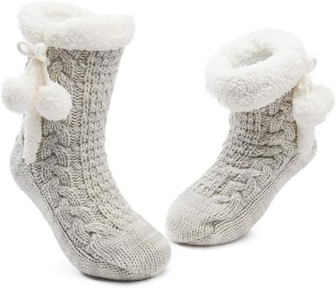 £13.99 Heated Slippers, Fluffy Socks, Non Slip Socks, Soft Sock, Comfortable Socks, Fuzzy Slippers, Cozy Socks, Winter Socks, Warm Socks