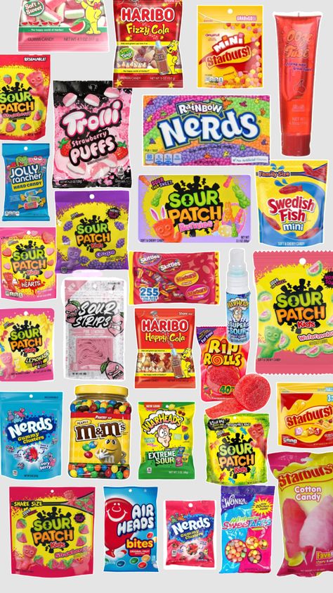 Sour Skittles, Starburst Candy, Dark Black Wallpaper, Sour Patch Kids, Sour Patch, Cute Doodles Drawings, Patch Kids, Hard Candy, Heart Candy