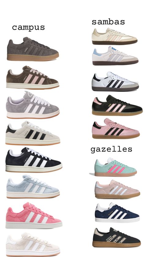 campus, sambas, gazelle’s, adidas shoes High School Outfits, Dream Shoes, School Outfits, Adidas Shoes, Stylish Outfits, Open Toe, Adidas, Outfit Inspo, Clothes