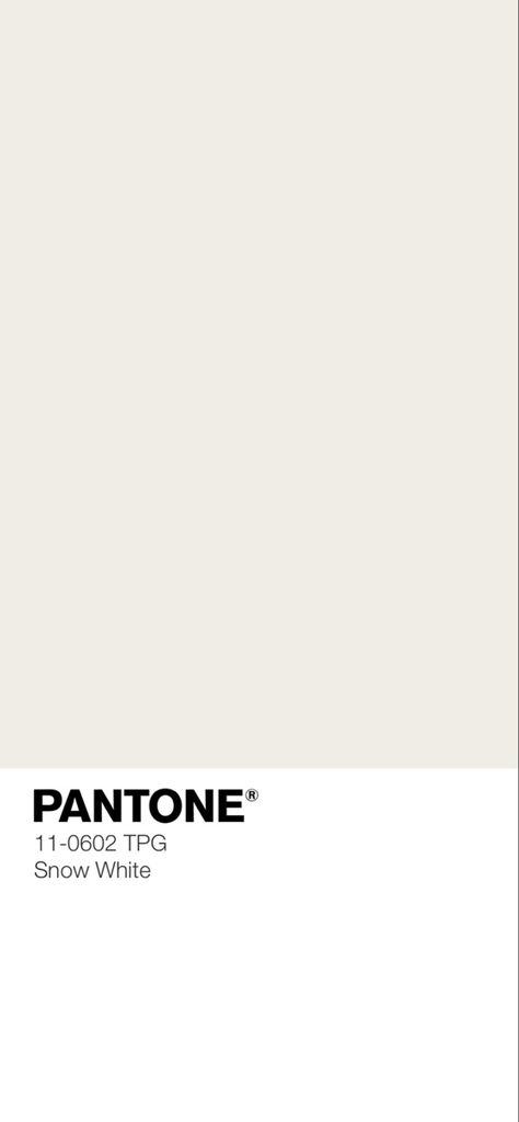 this color is 11-0602 TPG Snow White :3 White Wall Paint, Pantone Colour Palettes, Milk Color, Cream White Color, Color Collage, Broken White, Paint Swatches, White Wings, Wall Paint Colors