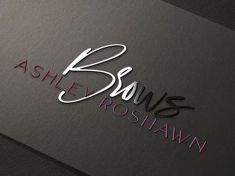 Brows Ashley Roshawn Logo - Made By Nicole Martinez by Brand New Beauty on Dribbble Lash Tint And Lift, Tattoo Studio Interior, Eyelash Extensions Salons, Permanente Make-up, Makeup Logo Design, Skincare Logo, Lash Tint, Nail Logo, Lashes Logo