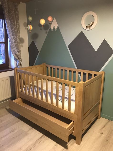 Wooden Crib Designs, Baby Cot Decoration Ideas, Baby Cots Design, Wooden Crib Nursery, Baby Cot Ideas, Baby Cot Design, Diy Cribs, Baby Bed Design, Baby Crib Ideas