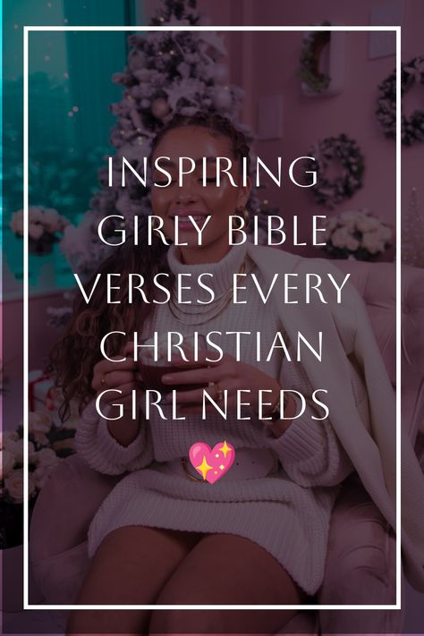 Bestie, this is your sign to grab your journal and dive into these girly Bible verses that will have you feeling uplifted and unstoppable! 💖 From encouraging Bible verses girly to girly Bible verses motivational, this list is packed with Scripture to inspire your faith and glow up your soul. Whether you’re journaling, praying, or just need a little pick-me-up, these verses are here to remind you that you’re loved, worthy, and walking in purpose. Click now for all the heavenly vibes! Bible Verse For Daughter Scriptures, Bible Verses For Teen Girls Encouraging, Bible Verses For Young Women, Good Bible Verses For Teens, Bible Verses For Daughters, Girl Bible Verses, Girly Bible Verses, Bible Verse For Daughter, Girly Bible