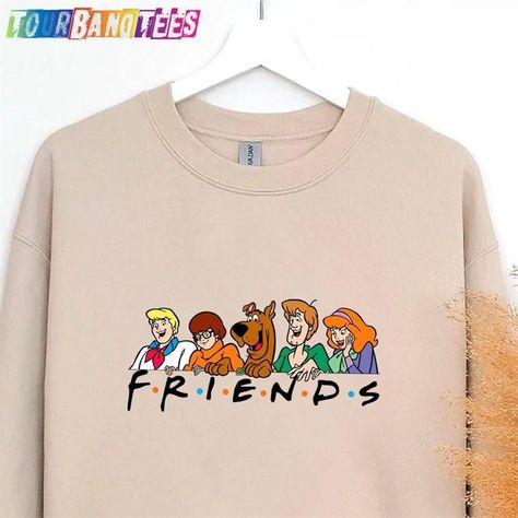 Vintage Scooby Doo, Friends Sweatshirt, Sweatshirt Hoodie, Scooby Doo, Sweatshirts Hoodie, Sweatshirts, T Shirt, Clothes