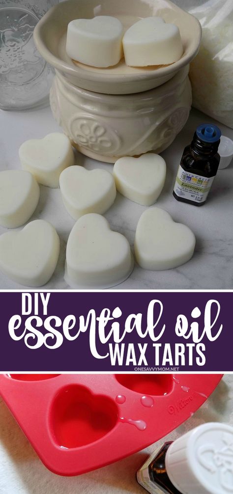 Craft Ladybug, Wax Melts Recipes, Diy Candles Easy, Diy Wax Melts, Homemade Soy Candles, Homemade Essential Oil, Diy Candles Scented, Candle Tart, Candle Crafts Diy