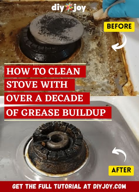 Clean Gas Stove Top, Gas Stove Cleaning, How To Clean Burners, Cleaning Grease, Clean Stove Top, Gas Stove Burner, Clean Stove, Kitchen Exhaust, Gas Stove Top