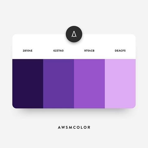 2019 Website Color Schemes + 12 Color Palette Tools | Hook Agency Color Mood Board, Purple Colour Shades, Website Color Schemes, Flat Color Palette, Gradient Color Design, Best Color Schemes, Color Mood, Purple Color Schemes, Color Design Inspiration