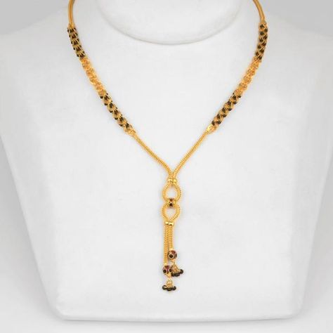 Marathi Mangalsutra Designs, Marathi Mangalsutra, Black Beads Mangalsutra, Black Beads Mangalsutra Design, Gold Mangalsutra Designs, Gold Chain Design, Gold Mangalsutra, Mangalsutra Designs, Black Beaded Jewelry