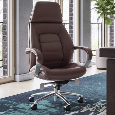 modern office chair , best office chair for women, office chair Dark Brown Office, Brown Office Chair, Brown Office, Comfortable Workspace, Art Humor, Best Office Chair, Gaming Chairs, Leather Bed, Office Furniture Modern