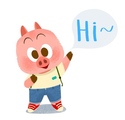 ArtStation - Pig, Beomjin Kim Pig Illustration Design, Pig Character Design, Cute Pig Illustration, Vintage Tshirt Design, Pig Character, Pig Illustration, Kindergarden Activities, Pig Cartoon, Cute Pig