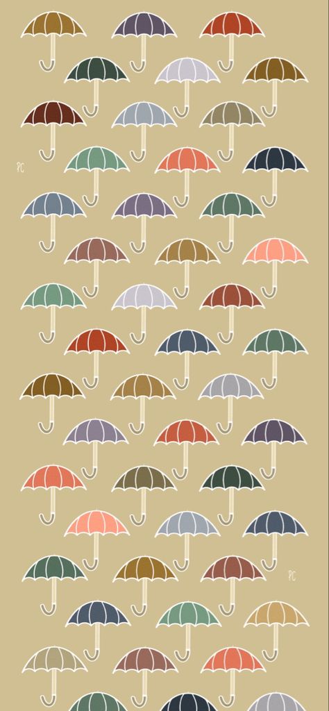 #backgrounds #wallpaper #lockscreen #colorful #procreate #umbrella #april #aprilwallpaper Cellphone Wallpaper, Umbrella, Wallpapers, Color