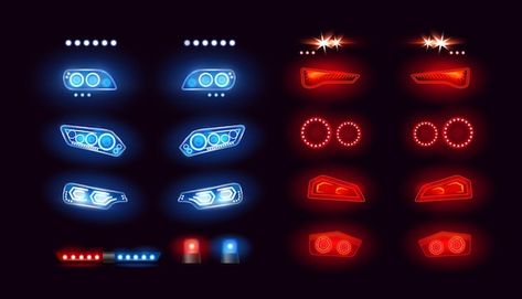 Car headlights bar led automobile light ... | Premium Vector #Freepik #vector #headlight #car-light #car-headlight #red-flare Modify Car, Bus Simulator Indonesia Skin Kerala Hd, Silhouette Sport, Bus Skin, Bus Simulator Indonesia Livery Kerala, Bus Skin Design, Customised Trucks, Bus Games, Line Art Images