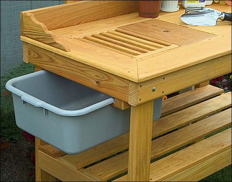 Potting Bench Ideas, Potting Bench Plans, Potting Station, Outdoor Potting Bench, Potting Tables, Potting Table, Bench Ideas, Greenhouse Plans, Potting Sheds