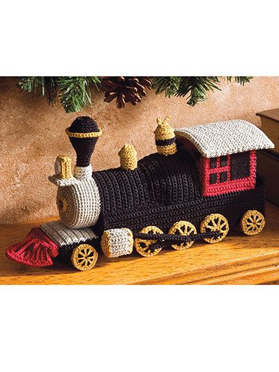 Locomotive Toy Crochet Car, Vintage Crochet Pattern, Crochet Vintage, Christmas Train, Crochet World, Soft Sculpture, Crochet For Kids, Vintage Crochet, Baby Patterns