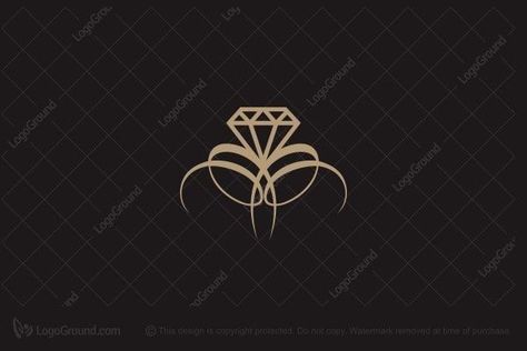 Jewelry Logo Ideas, Etsy Logo Design, Jewel Logo, Etsy Logo, Etsy Shop Branding, Photography Mockup, Ring Logo, Jewelry Logo Design, Flower Graphic Design