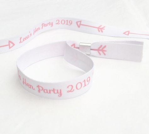 Personalised wristbands | Add any text | Wedding wristbands | Bride Tribe | Hen party wristband | Save the date | Hen favour Wedding Wristbands, Festival Wristbands, Wristbands Festival, Party Wristbands, Text Wedding, Beach Themed Party, Man Party, Wrist Band, Spelling And Grammar