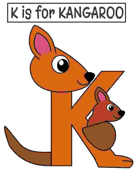 Find this printable crafts plus many more printable crafts and games on www.letsgrowuniversity.com! K Is For Kangaroo Craft, Kangaroo Themed Classroom, Preschool Kangaroo Craft, Kangaroo Template, K Is For Kangaroo, Preschool Alphabet Letters, Letter Craft, Alphabet Crafts Preschool, Alphabet Letter Crafts