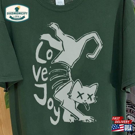 Lovejoy Anvil Cat Tattoo, Anvil Cat Fanart Lovejoy, Lovejoy Clothes, Are You Alright, Are You Alright Lovejoy, Lovejoy Hoodie, Lovejoy Shirt, Merch Ideas Products, Band Merch Design