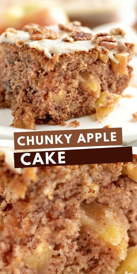 Buttermilk Apple Coffee Cake, Apple Crunch Cake Recipe, Apple Butter Sheet Cake, Apple Pecan Spice Cake, Apple Butter Cake Easy, Cinnamon Apple Coffee Cake, Apple Cake Made With Box Cake, Apple Nut Cake, Apple Butter Cake Recipe