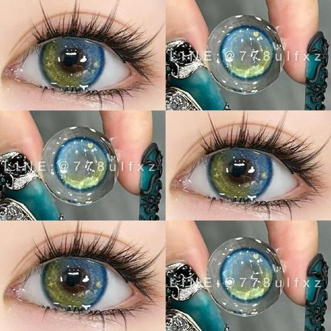 Rare Eye Colors, Cool Contacts, Eye Lens Colour, Eye Color Chart, Shoe Hacks, Colored Eye Contacts, Cosmetic Contact Lenses, Beautiful Eyes Color, Eye Contact Lenses