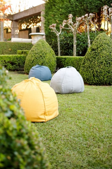 Eco Outdoor, Roof Garden Design, Bean Bags, Roof Garden, Outdoor Living Areas, Bean Bag, Garden Party, Garden Furniture, Living Area