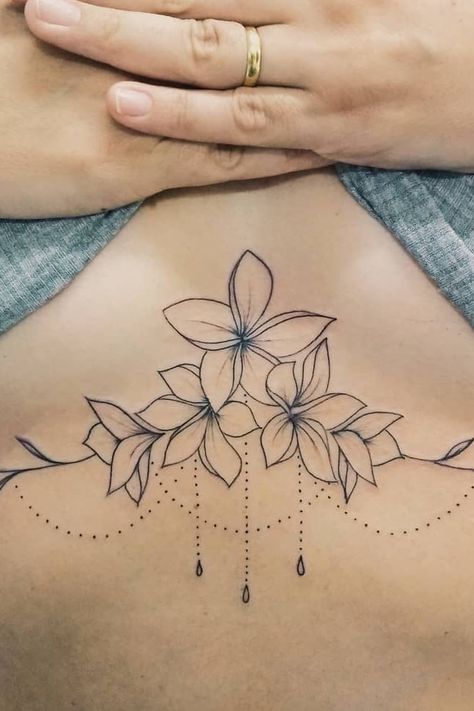 45 Sexy Underboob Tattoos You’ll Want to Get ASAP Underbreast Tattoo, Underboob Tattoos, Chandelier Tattoo, Underboob Tattoo Designs, Underboob Tattoo, Cool Chest Tattoos, Chest Tattoos For Women, Lace Tattoo, Tattoo Designs For Women