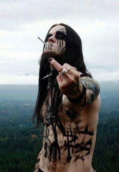 Sexy Rainbow Goth, Metalhead Guy, Dimmu Borgir, Black Metal Art, Goth Guys, Goth Boy, Putao, Black Clothes, Mötley Crüe